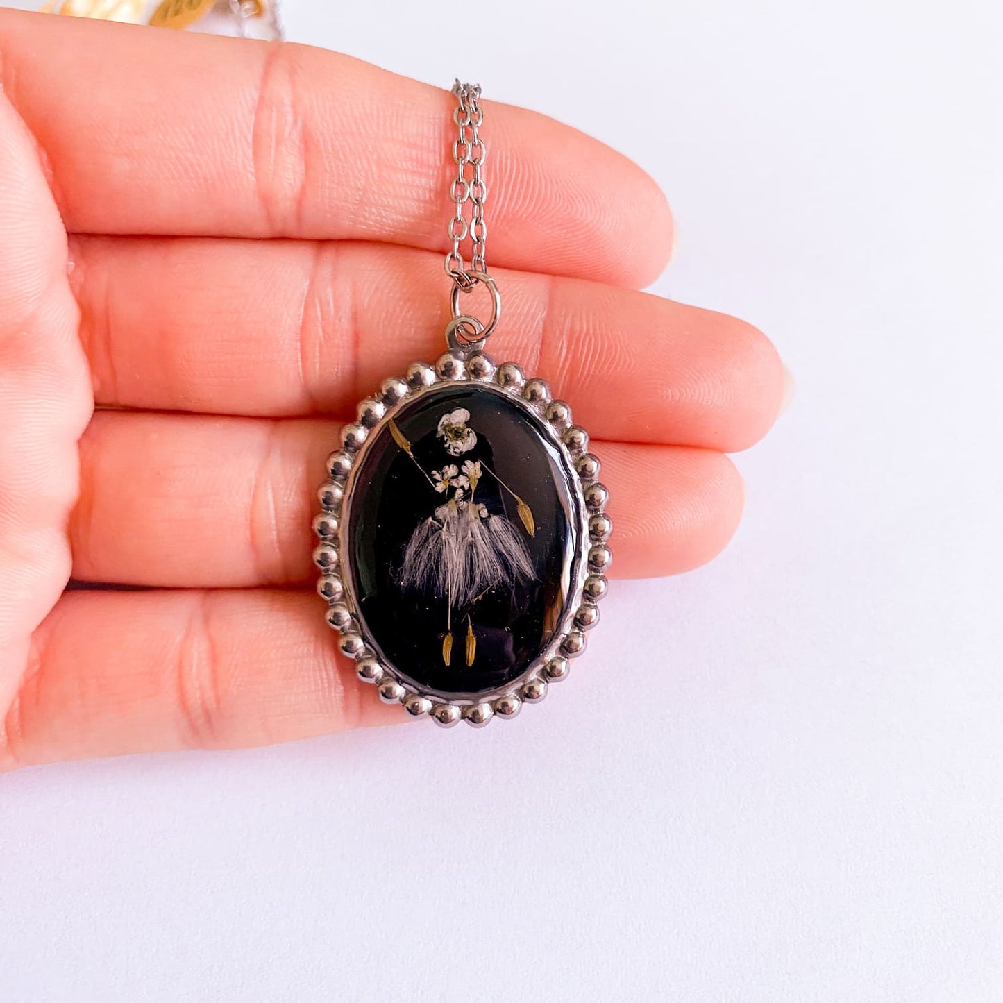 Lanț din inox cu model balerina 2